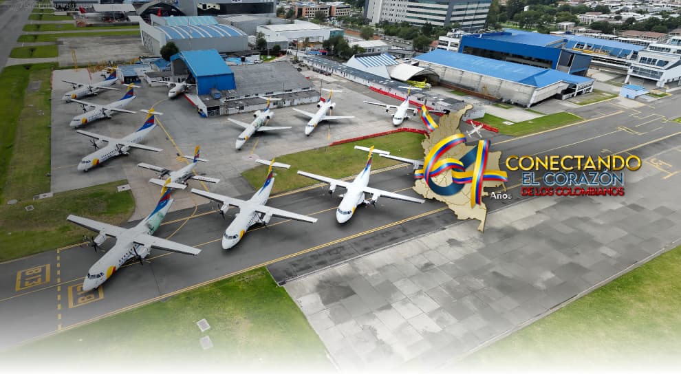 64 años volando por los colombianos, ¡Celebra con nosotros!