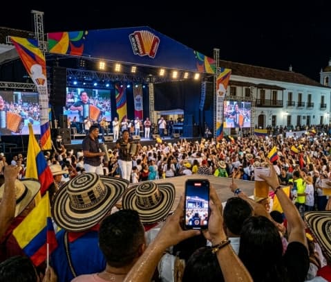 Imagen del festival vallenato