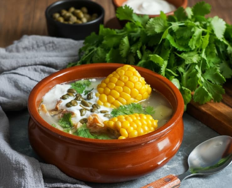 Plato tipico de Bogotá