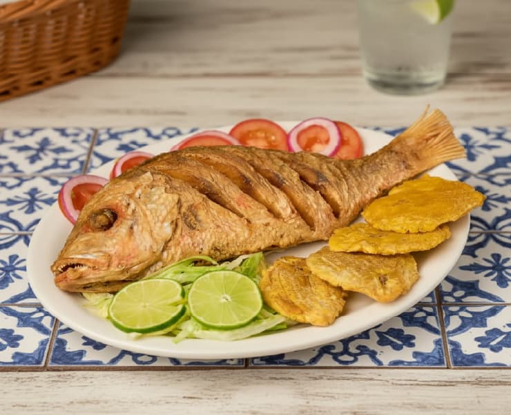 Plato tipico de Nuquí