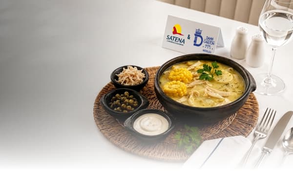 20% dto. en la carta del Festival de Cocina Colombiana en el Dann
