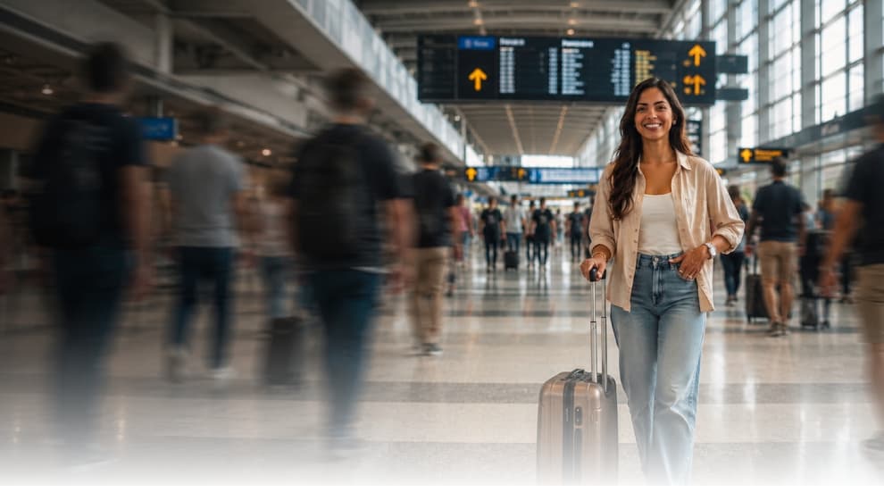 Viajero frecuente gana un tiquete con Vuela Más Gana Más